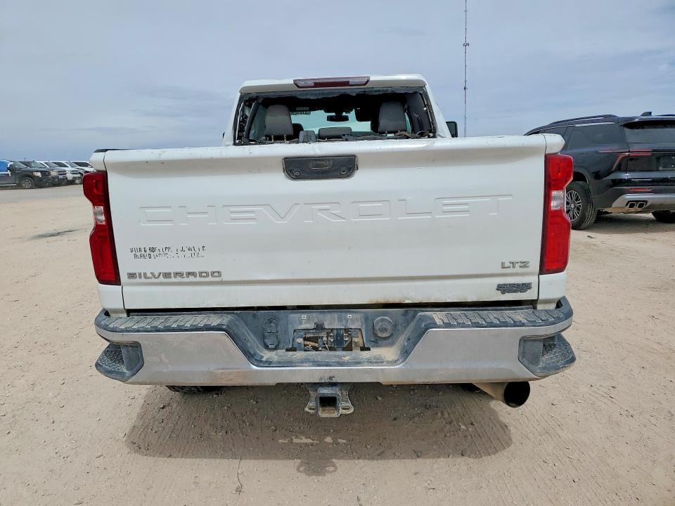 2020 Chevrolet Silverado VIN 1GC4YPEY9LF270105 COPART salvage auction — FRONT END, TX - SALVAGE VEHICLE TITLE, sold $10,200 on 2026-07-27 (photo 6)