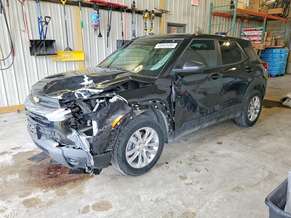 2021 Chevrolet Trailblazer VIN KL79MMS27MB025521 COPART salvage auction — FRONT END, Mo - Salvage Certificate Of Title, sold $1,550 on 2026-07-28 (photo 1)