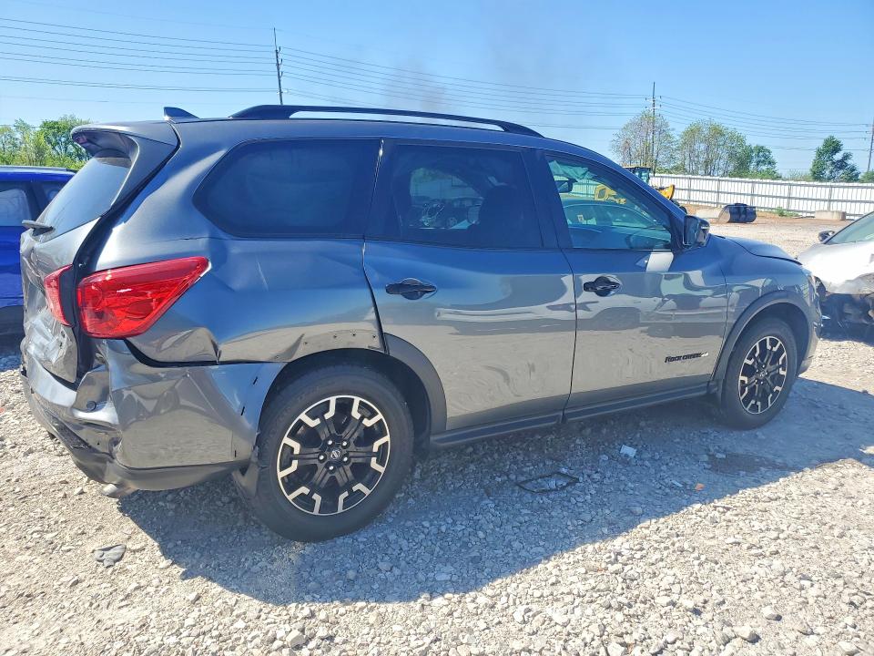 2020 Nissan Pathfinder VIN 5N1DR2CM2LC646866 COPART salvage auction — REAR END, Il - Salvage Certificate, sold $5,100 on 2026-07-03 (photo 3)