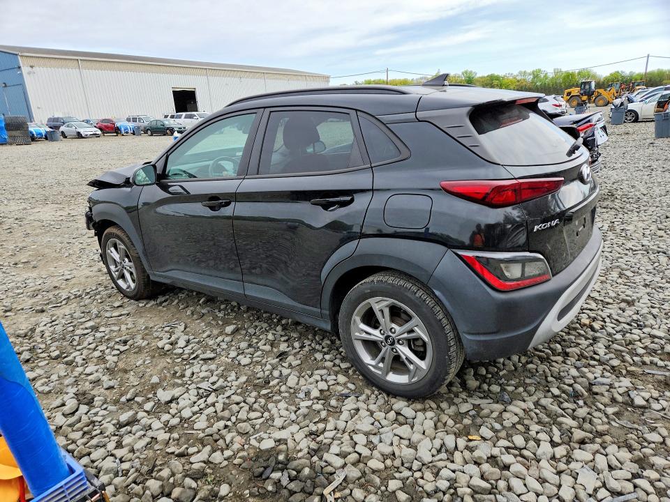 2022 Hyundai Kona VIN KM8K6CABXNU756441 COPART salvage auction — FRONT END, Nj - Cert Of Title-Salvage, sold $2,550 on 2026-07-27 (photo 2)