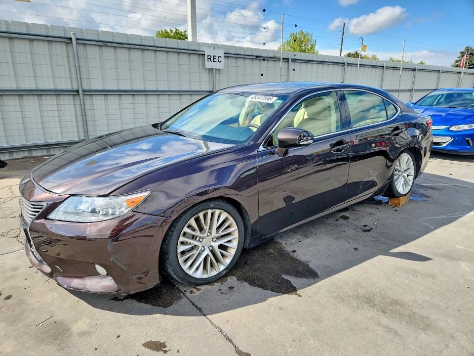 2013 Lexus ES VIN JTHBK1GG6D2026042 COPART salvage auction — FRONT END, Co - Public - Salvage Title, sold $5,600 on 2026-07-08 (photo 1)