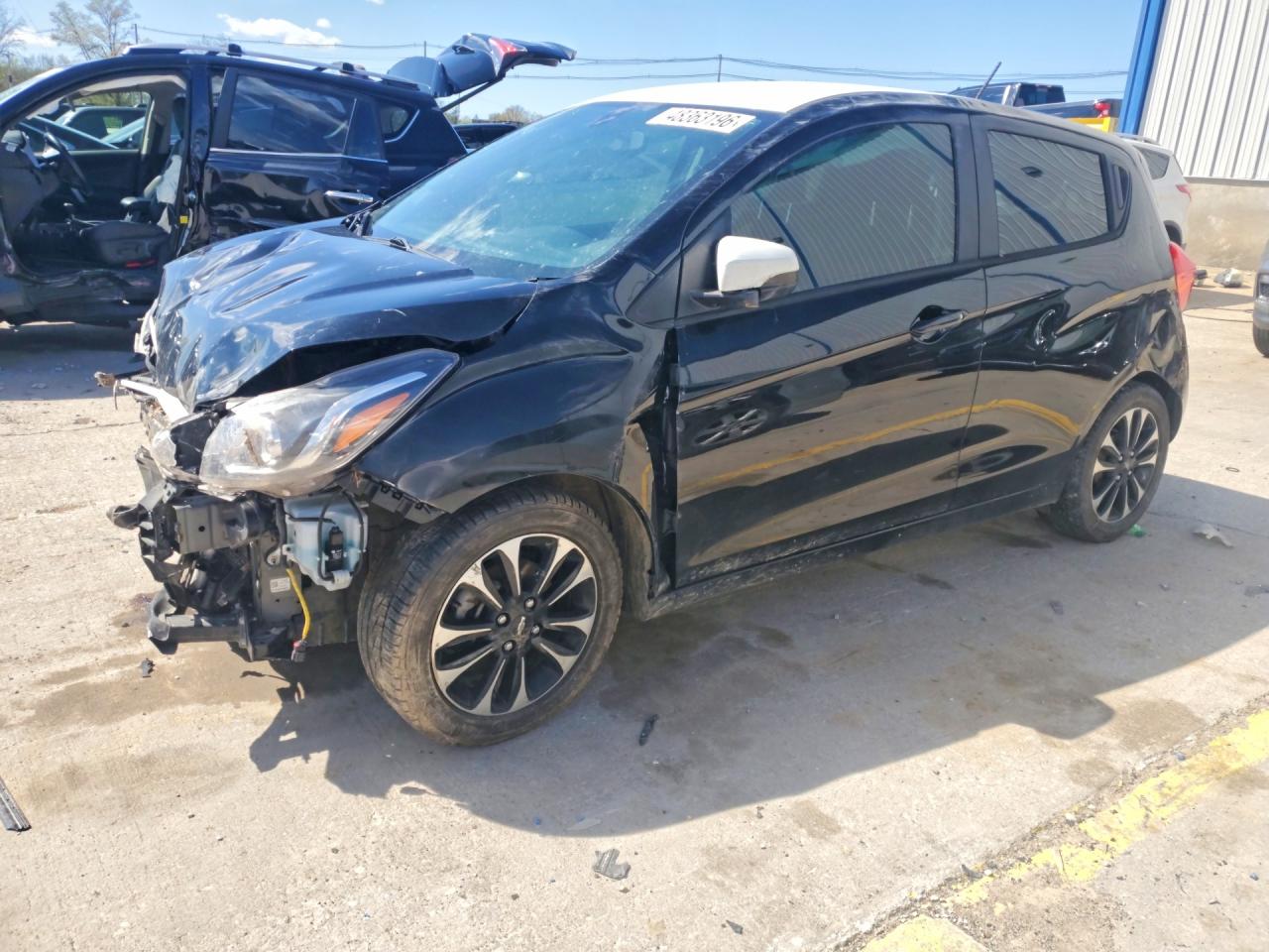2021 Chevrolet Spark VIN KL8CD6SA9MC218784 COPART salvage auction — Front End, KY - BILL OF SALE/PART ONLY/NO TITL, sold $325 on 2026-07-01 (photo 1)