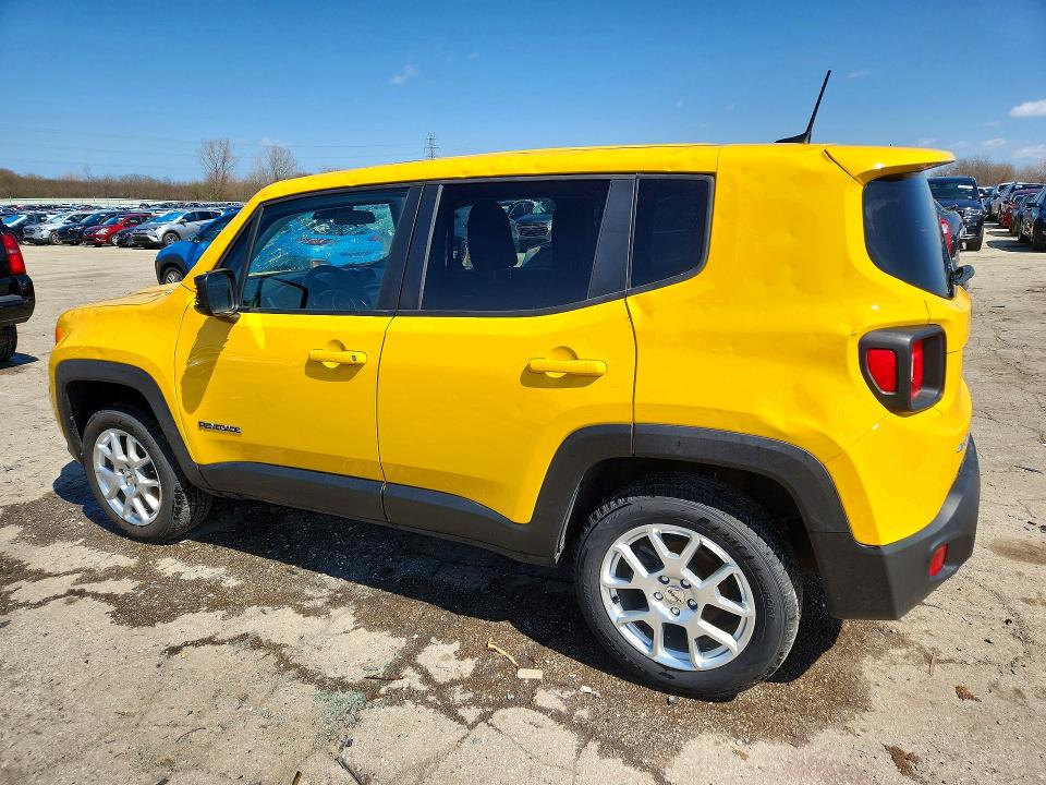 2023 Jeep Renegade VIN ZACNJDB10PPP38933 COPART salvage auction — HAIL, Il - Salvage Certificate, sold $1,400 on 2026-07-15 (photo 2)