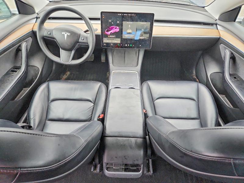 2021 Tesla VIN 5YJ3E1EA5MF100169 COPART salvage auction — REAR END, MD - CERT OF SALVAGE > 75% DAMAGE, sold $3,650 on 2026-07-28 (photo 8)