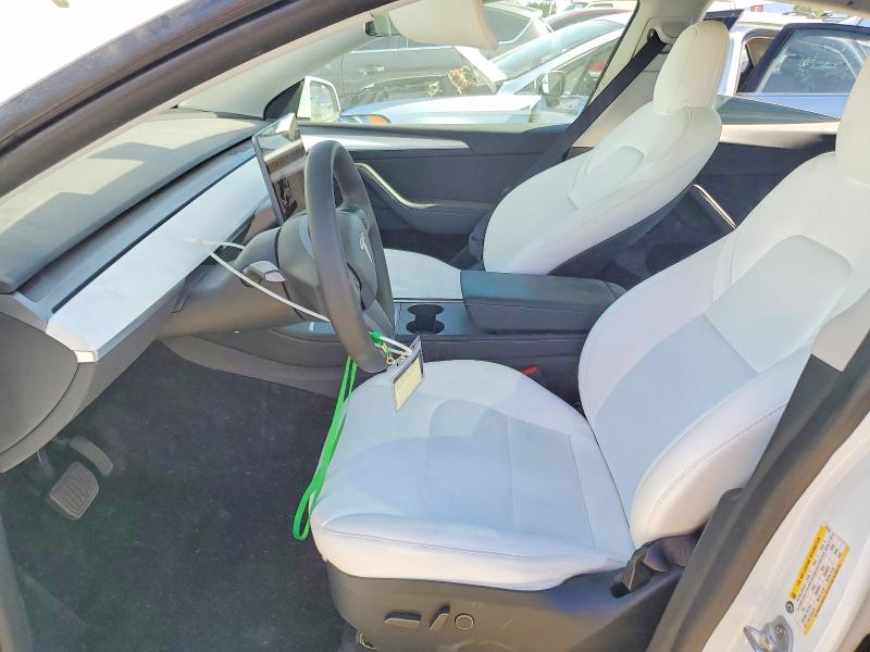 2022 Tesla Model y VIN 7SAYGAEE2NF570134 COPART salvage auction — FRONT END, Salvage Title, sold $11,900 on 2026-07-14 (photo 7)