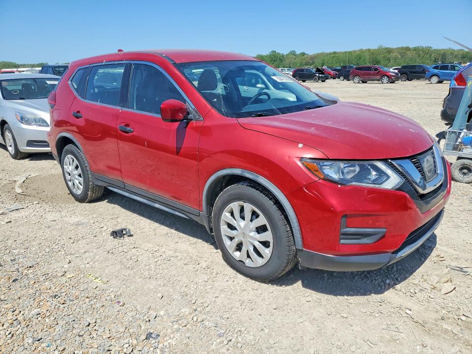 2017 Nissan Rogue VIN JN8AT2MT7HW405927 COPART salvage auction — HAIL, Mo - Salvage Certificate Of Title, sold $3,700 on 2026-07-28 (photo 4)