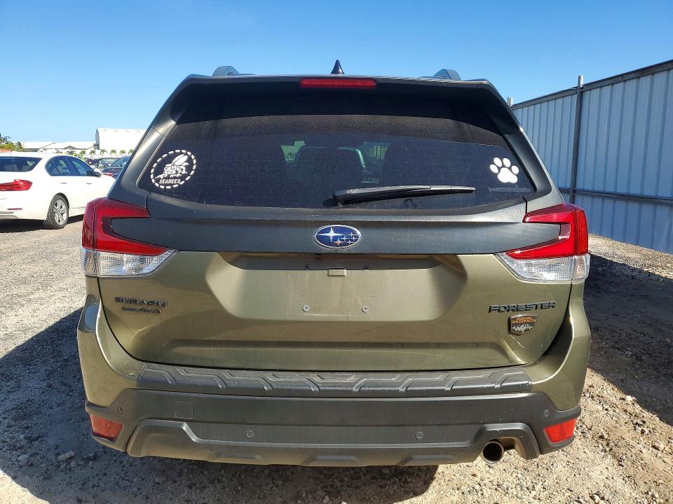 2024 Subaru Forester VIN JF2SKAJC1RH420593 COPART salvage auction — FRONT END, Hi - Certificate Of Salvage, sold $4,600 on 2026-07-27 (photo 6)