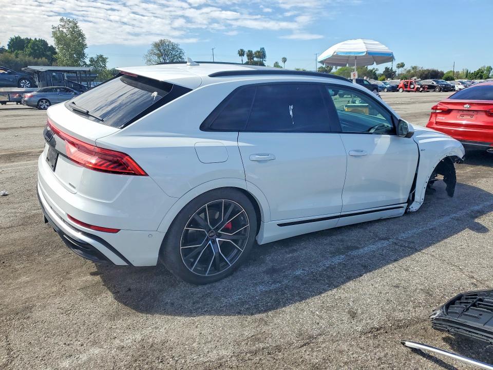 2023 Audi Q8 VIN WA1EVBF15PD013326 COPART salvage auction — FRONT END, Salvage Title, sold $16,100 on 2026-07-21 (photo 3)