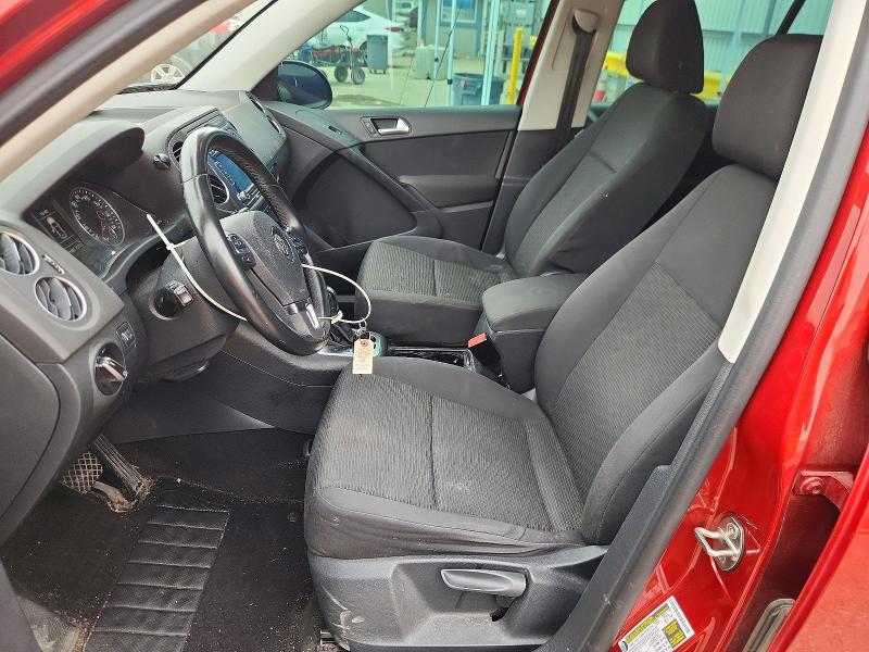 2015 Volkswagen Tiguan VIN WVGAV7AX7FW111334 COPART salvage auction — FRONT END, Ks - Cert Of Title-Salvage, sold $775 on 2026-07-27 (photo 7)