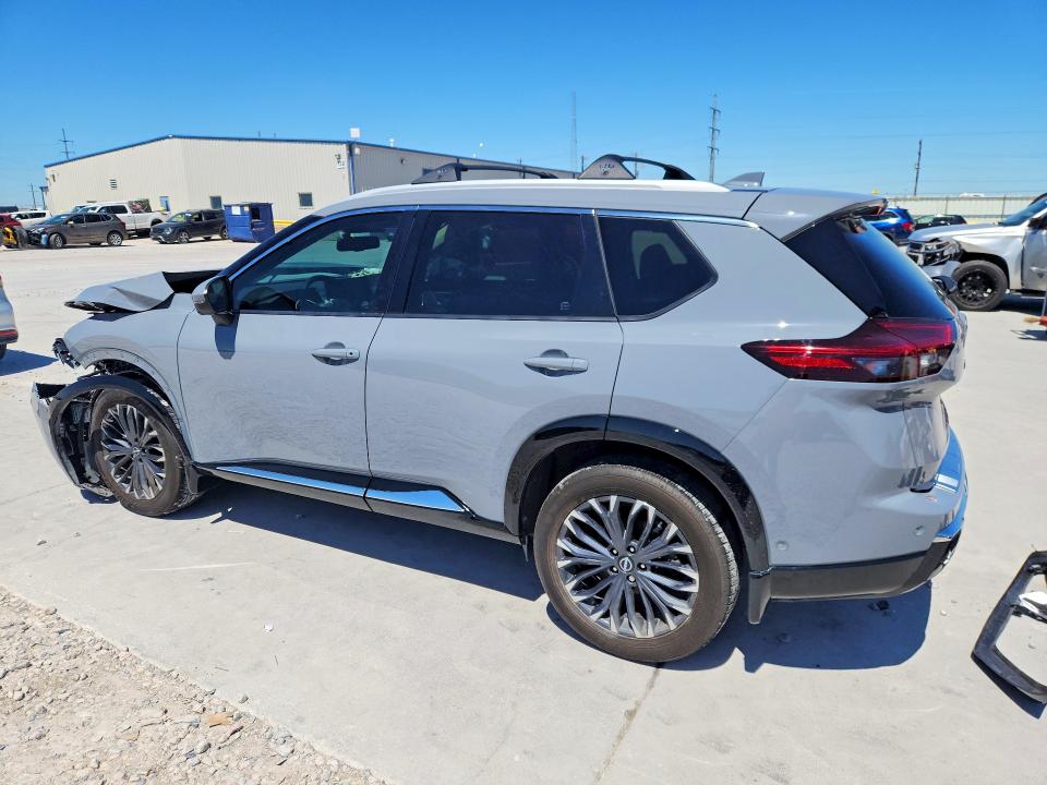 2025 Nissan Rogue VIN JN8BT3DC9SW101421 COPART salvage auction — FRONT END, Tx - Certificate Of Title, sold $8,100 on 2026-07-07 (photo 2)