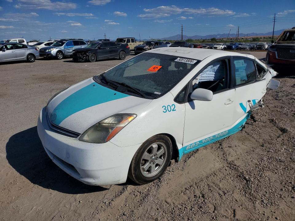 2006 Toyota Prius VIN JTDKB20U567500995 COPART salvage auction — REAR END, Az - Cert Of Title - Salvage, sold $175 on 2026-07-06 (photo 1)