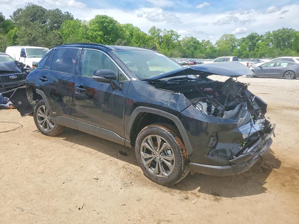 2025 Toyota Rav4 hybrid VIN JTMB6RFVXSJ084324 COPART salvage auction — FRONT END, VA - CERT OF TITLE - SALVAGE, sold $4,700 on 2026-07-23 (photo 4)