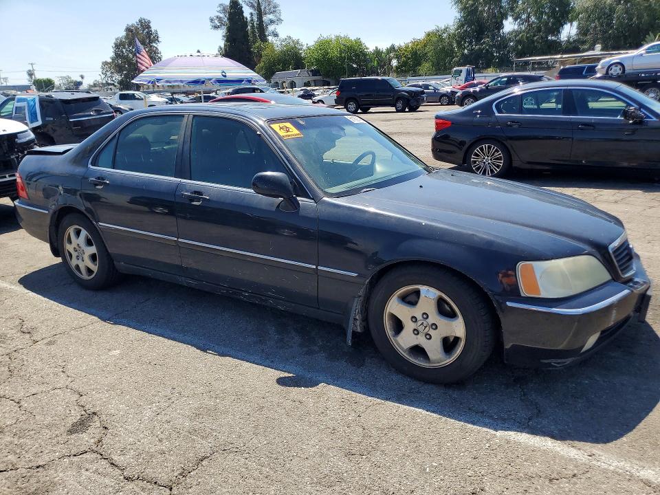 2002 Acura Rl VIN JH4KA96592C012306 COPART salvage auction — FRONT END, Ca - Salvage Certificate, sold $70 on 2026-07-14 (photo 4)