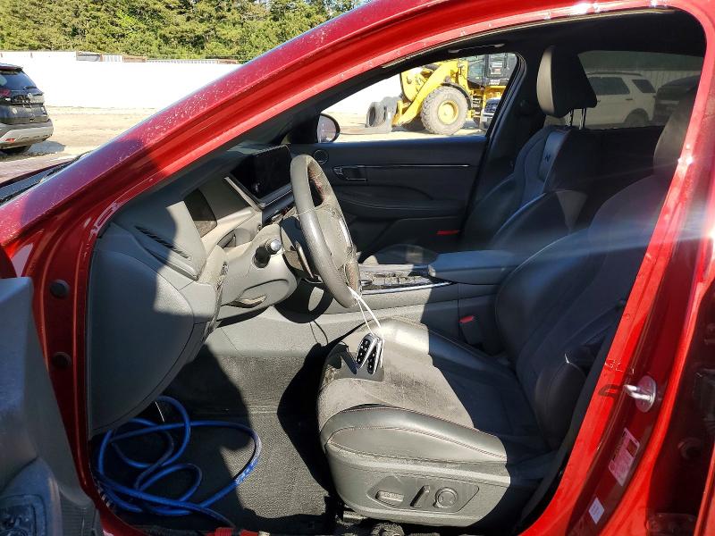 2023 Hyundai Sonata VIN KMHL14JC4PA336731 COPART salvage auction — REAR END, Id - Salvage Certificate Of Title, sold $6,100 on 2026-07-14 (photo 7)