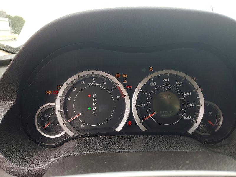 2009 Acura Tsx VIN JH4CU26649C001672 COPART salvage auction — REAR END, Ma - Certificate Of Title, sold $425 on 2026-07-29 (photo 9)