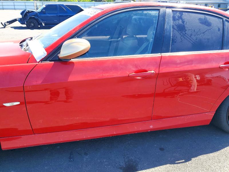 2006 BMW 3 series VIN WBAVB13526KR63862 COPART salvage auction — REAR END, CA - SALVAGE CERTIFICATE, sold $375 on 2026-07-08 (photo 9)