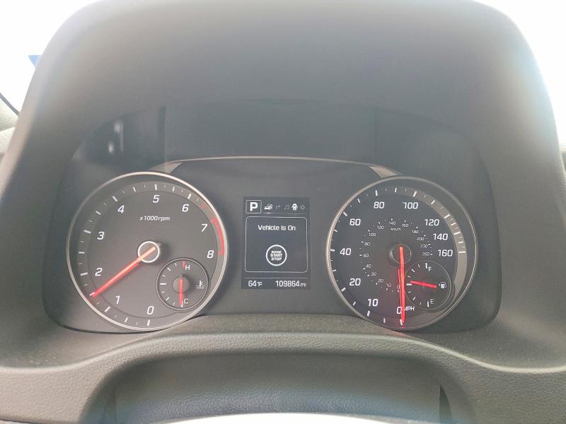 2018 Hyundai Elantra VIN KMHD04LB3JU482927 COPART salvage auction — FRONT END, Tx - Salvage Vehicle Title, sold $3,550 on 2026-07-15 (photo 9)