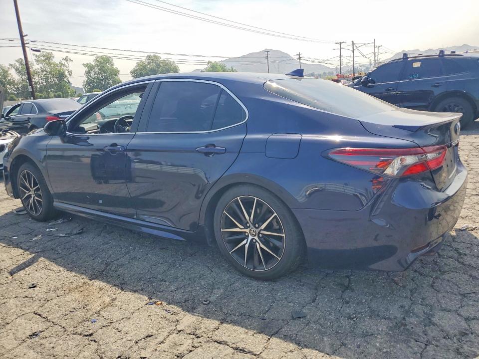 2022 Toyota Camry VIN 4T1G11AK9NU624988 COPART salvage auction — REAR END, Ca - Salvage Certificate, sold $4,100 on 2026-07-02 (photo 2)