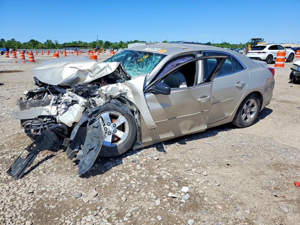 2016 Chevrolet Malibu VIN 1G11B5SA5GF135380 COPART salvage auction — FRONT END, Tx - Nonrepairable Title, sold $100 on 2026-07-02 (photo 1)