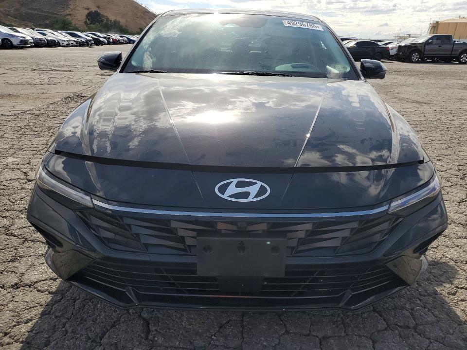 2024 Hyundai Elantra VIN KMHLP4DG9RU677251 COPART salvage auction — REAR END, Ca - Salvage Certificate, sold $1,600 on 2026-07-23 (photo 5)