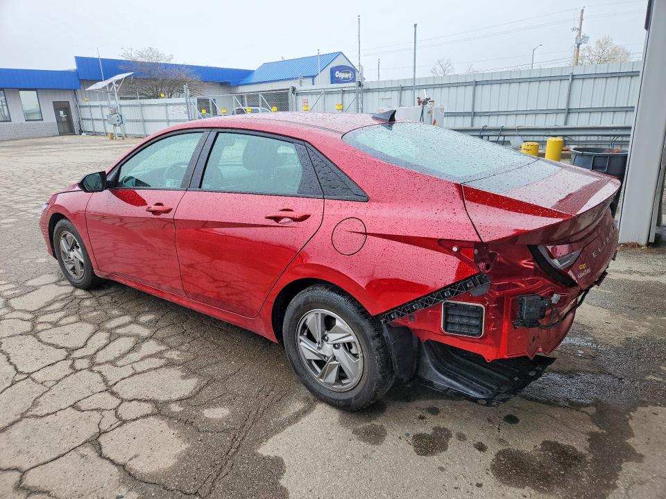 2025 Hyundai Elantra VIN KMHLL4DG0SU922889 COPART salvage auction — REAR END, In - Cert Of Title-Salvage Title, sold $7,400 on 2026-07-20 (photo 2)