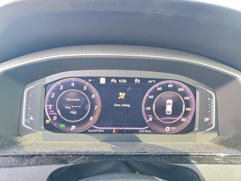 2021 Volkswagen Arteon VIN WVWTR7AN4ME002445 COPART salvage auction — FRONT END, Il - Salvage Certificate, sold $12,300 on 2026-07-07 (photo 9)