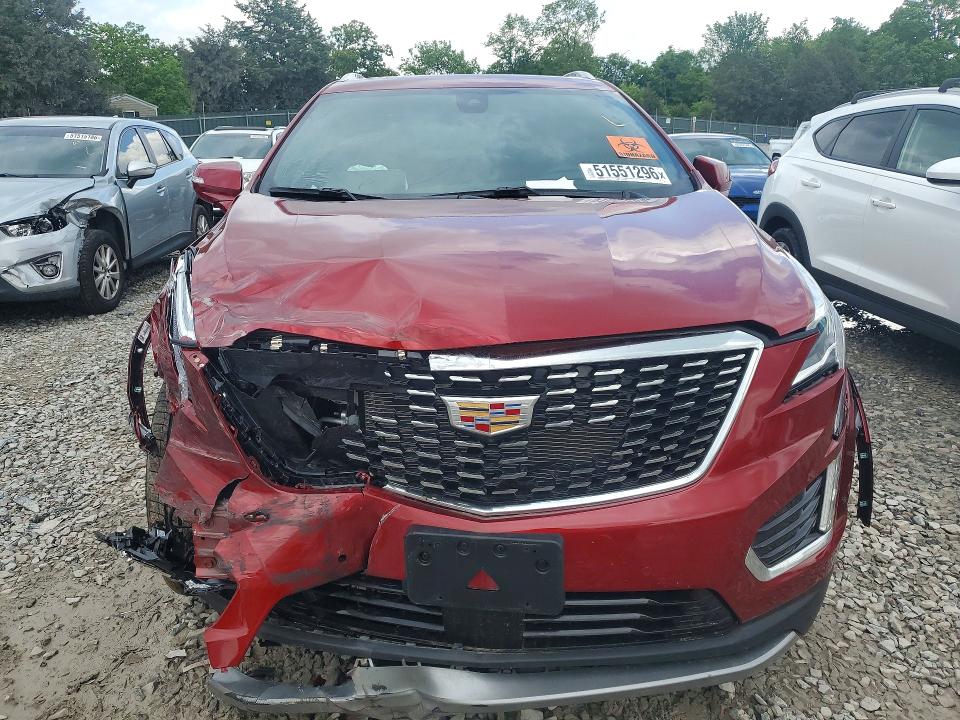 2026 Cadillac Xt5 VIN 1GYKNCRS8TZ111406 COPART salvage auction — FRONT END, Tn - Salvage Certificate, sold $22,500 on 2026-07-09 (photo 5)