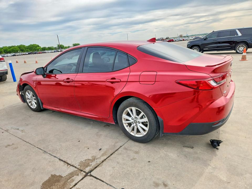 2025 Toyota Camry VIN 4T1DAACK9SU145708 COPART salvage auction — FRONT END, Tx - Certificate Of Title, sold $9,100 on 2026-07-09 (photo 2)