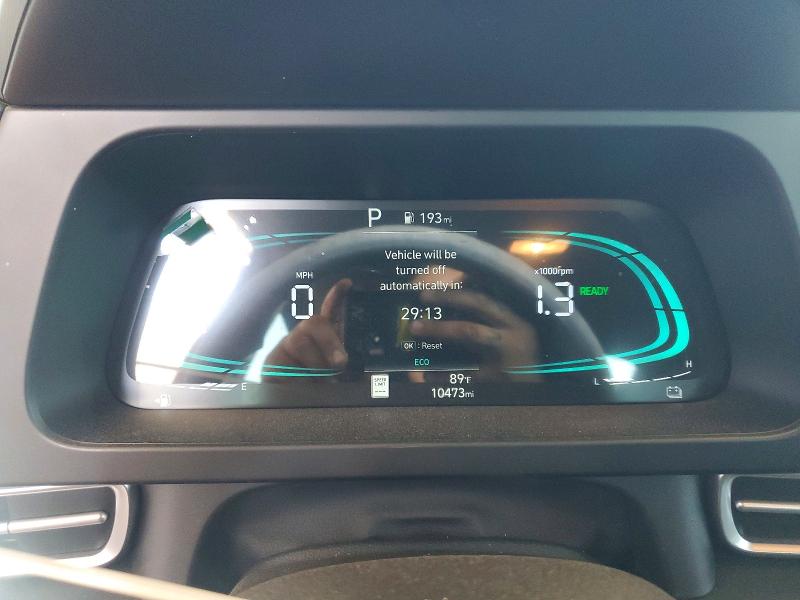 2025 Hyundai Elantra VIN KMHLM4DJ5SU150298 COPART salvage auction — FRONT END, ID - SALVAGE CERTIFICATE OF TITLE, sold $6,200 on 2026-07-14 (photo 9)