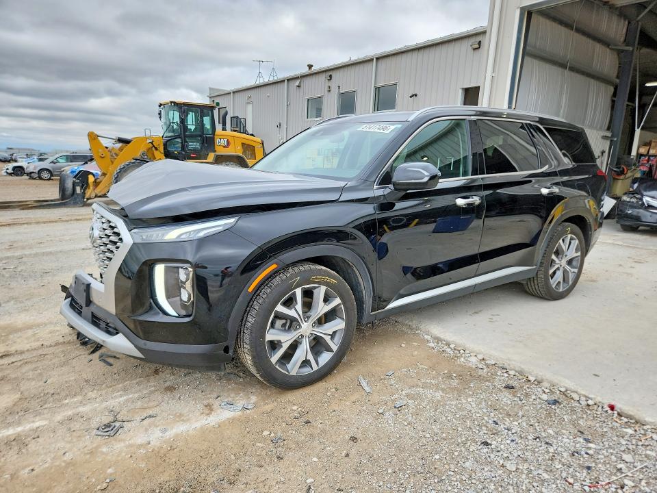 2022 Hyundai Palisade VIN KM8R4DHE6NU487493 COPART salvage auction — FRONT END, Ne - Cert Of Title-Salvage, sold $5,900 on 2026-07-14 (photo 1)