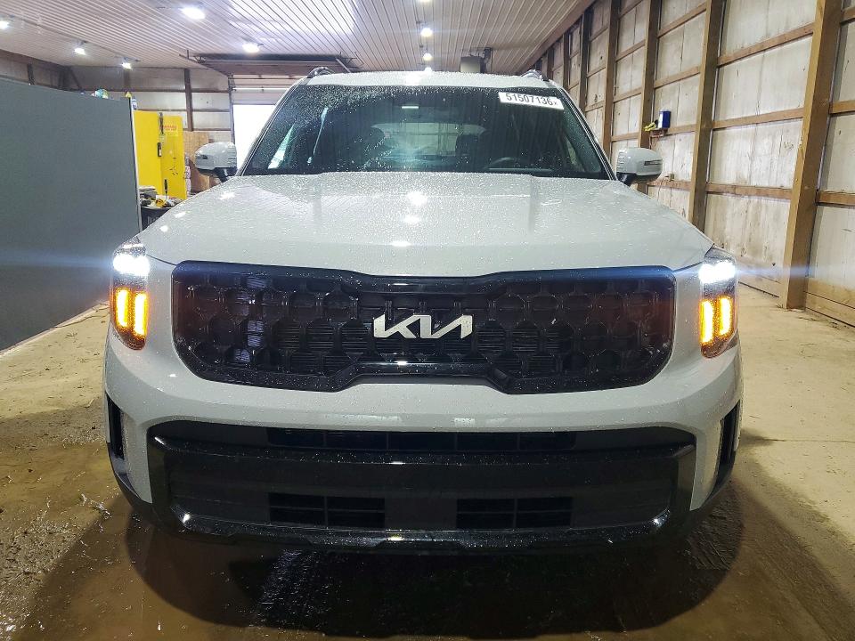 2024 Kia Telluride VIN 5XYP3DGC7RG550204 COPART salvage auction — HAIL, OH - CERT OF TITLE-SALVAGE, sold $22,400 on 2026-07-02 (photo 5)