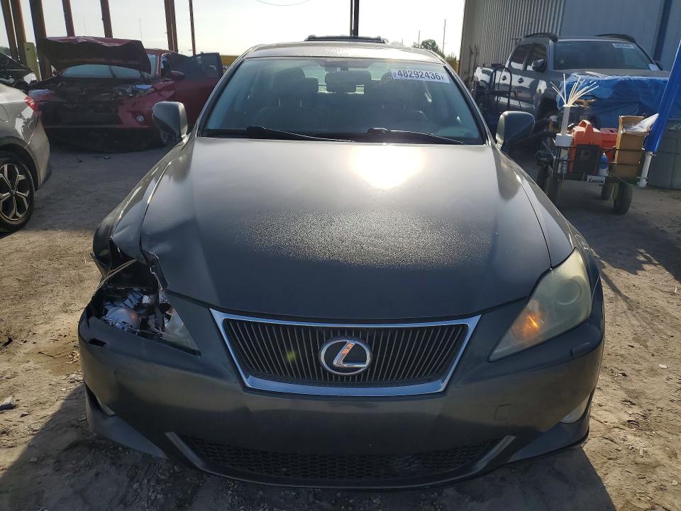 2006 Lexus Is VIN JTHCK262662006425 COPART salvage auction — FRONT END, Fl - Cert Of Title Slvg Rebuildable, sold $775 on 2026-07-17 (photo 5)