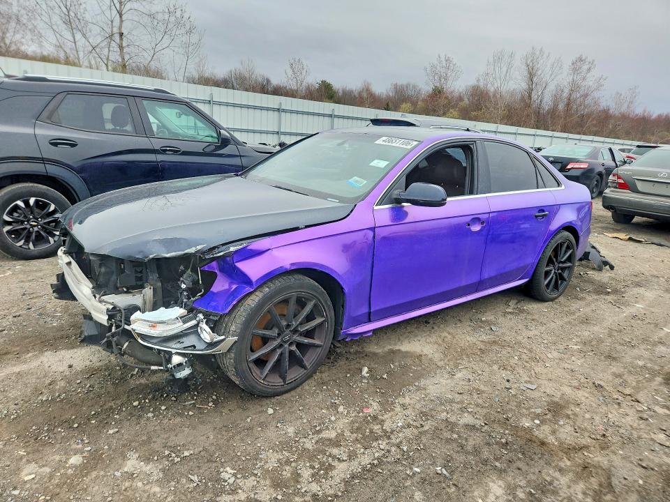 2014 Audi A4 VIN WAUFFAFL9EN009240 COPART salvage auction — FRONT END, Ma - Cert Of Title-Reconstrctd Coll, sold $625 on 2026-07-15 (photo 1)