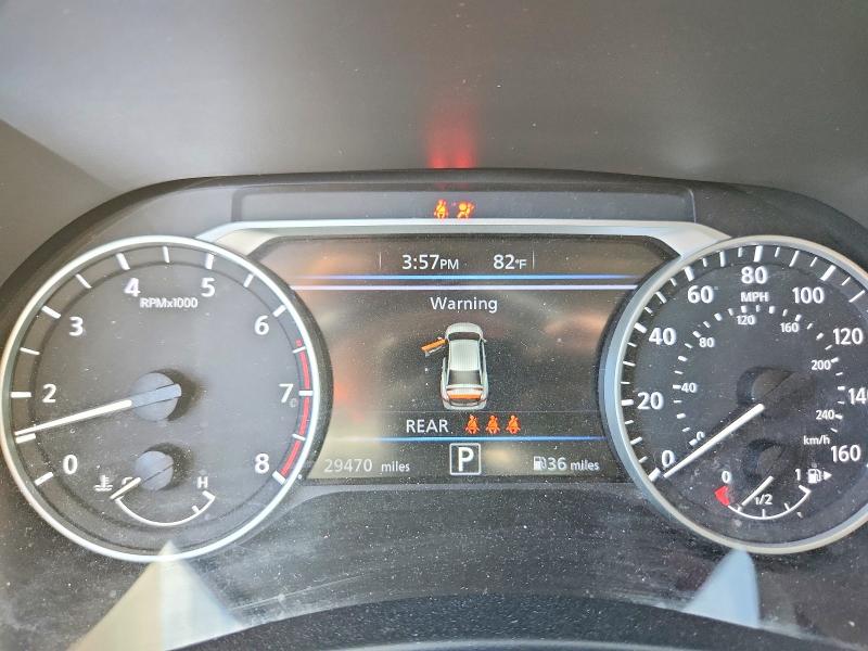 2022 Nissan Sentra VIN 3N1AB8CV5NY205415 COPART salvage auction — FRONT END, Tx - Salvage Vehicle Title, sold $4,300 on 2026-07-03 (photo 9)
