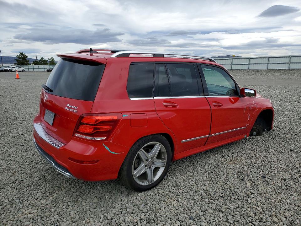 2015 Mercedes-benz Glk-class VIN WDCGG0EB7FG419574 COPART salvage auction — SIDE, Nv - Salvage Title, sold $600 on 2026-07-23 (photo 3)
