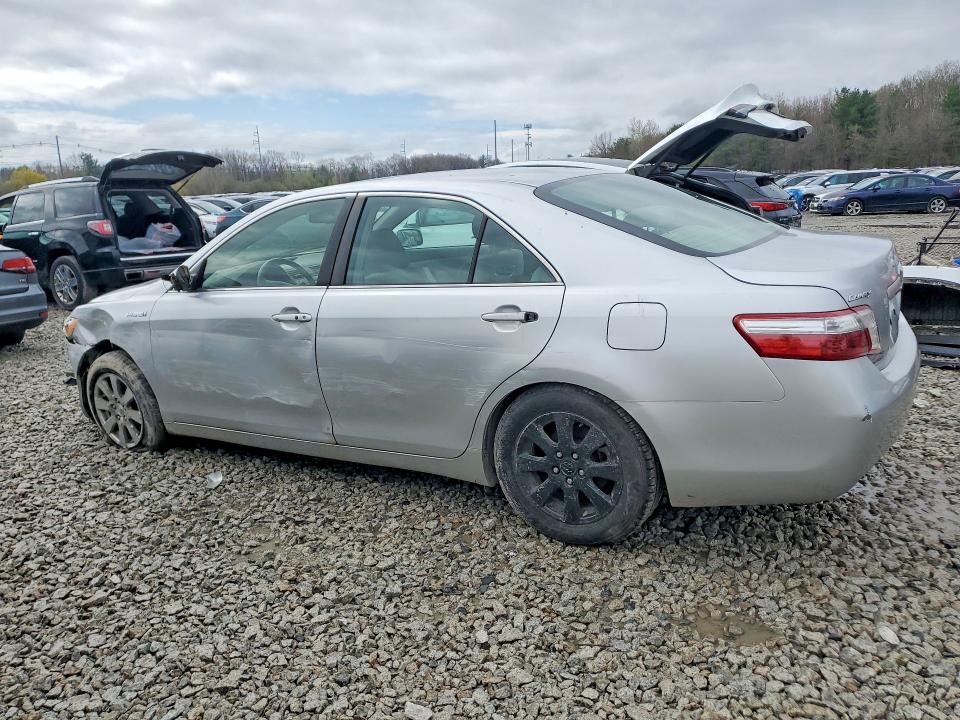 2007 Toyota Camry hybrid VIN JTNBB46K373017477 COPART salvage auction — FRONT END, Ma - Cert Of Title-Reconstrctd Coll, sold $450 on 2026-07-15 (photo 2)
