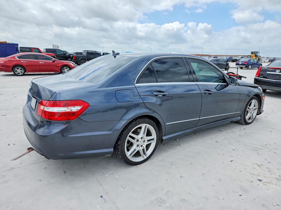 2013 Mercedes-benz E-klasse VIN WDDHF5KBXDA705214 COPART salvage auction — FRONT END, Tx - Salvage Vehicle Title, sold $2,400 on 2026-07-10 (photo 3)