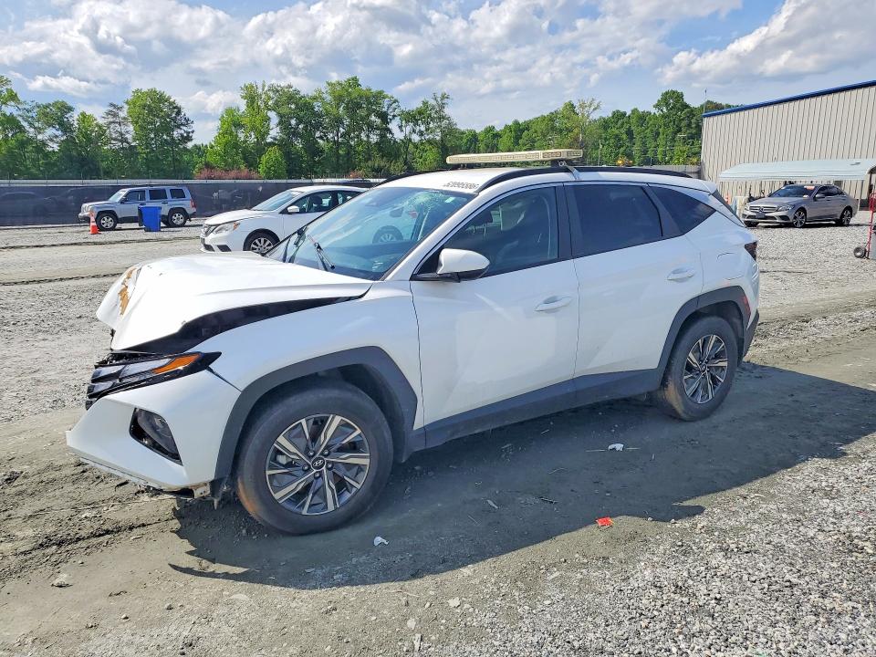 2024 Hyundai VIN KM8JBCD18RU156520 COPART salvage auction — FRONT END, Sc - Certificate Of Title (P), sold $9,300 on 2026-07-29 (photo 1)