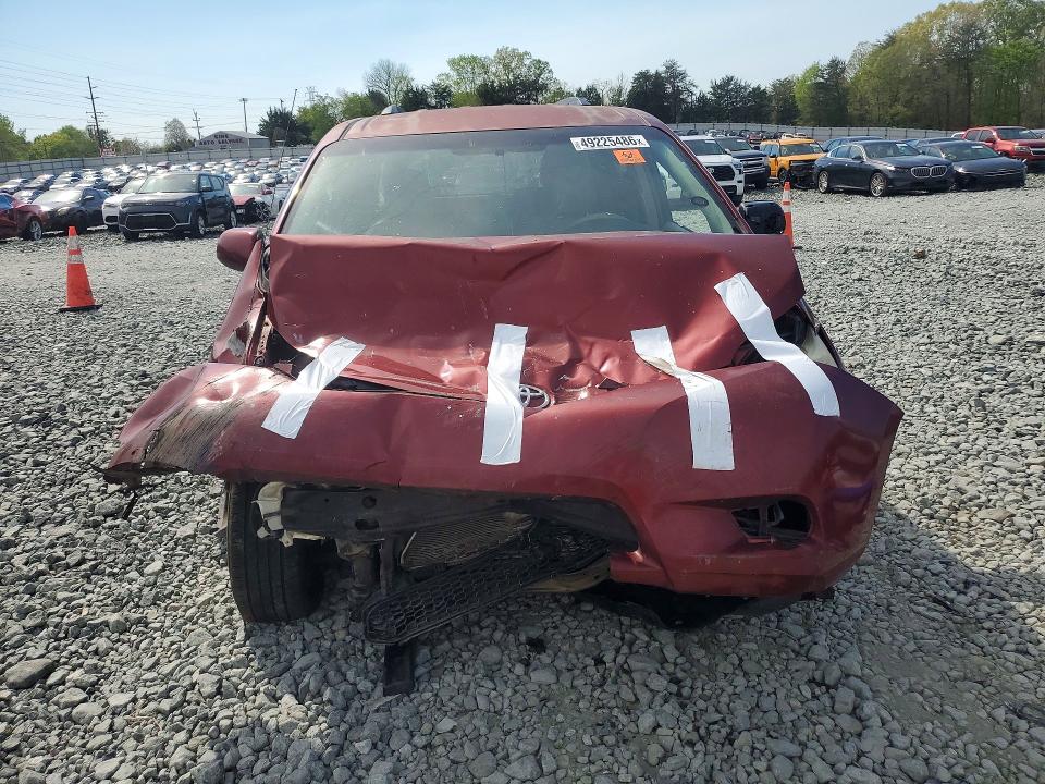 2011 Toyota Sienna VIN 5TDKK3DC9BS075482 COPART salvage auction — FRONT END, Nc - Salvage Certificate Of Title, sold $150 on 2026-07-29 (photo 5)