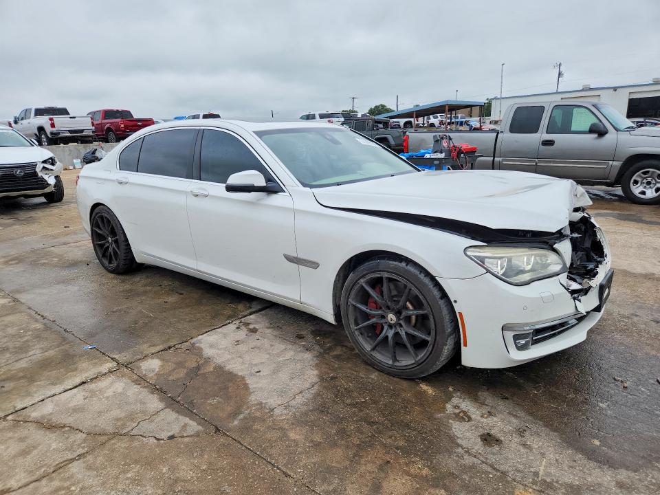 2013 BMW VIN WBAYE8C57DDE22260 COPART salvage auction — FRONT END, Tx - Salvage Cert-Manufacturer Buyb, sold $2,050 on 2026-07-02 (photo 4)