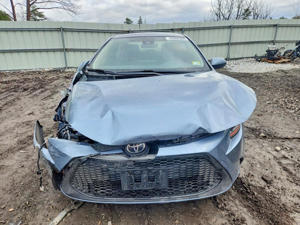 2022 Toyota Corolla VIN JTDEPMAE2NJ198259 COPART salvage auction — FRONT END, Vt - Cert Of Title-Salvage Vehicle, sold $4,200 on 2026-07-06 (photo 5)