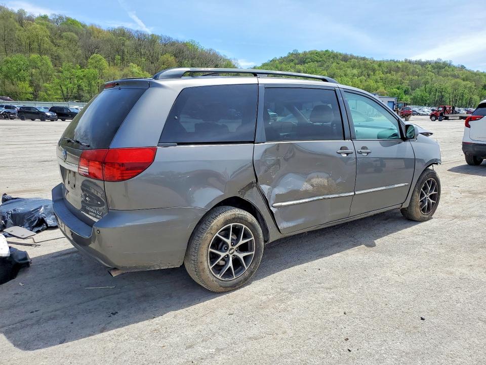 2005 Toyota Sienna VIN 5TDBA22C75S049659 COPART salvage auction — FRONT END, Pa - Certificate Of Salvage, sold $800 on 2026-07-02 (photo 3)