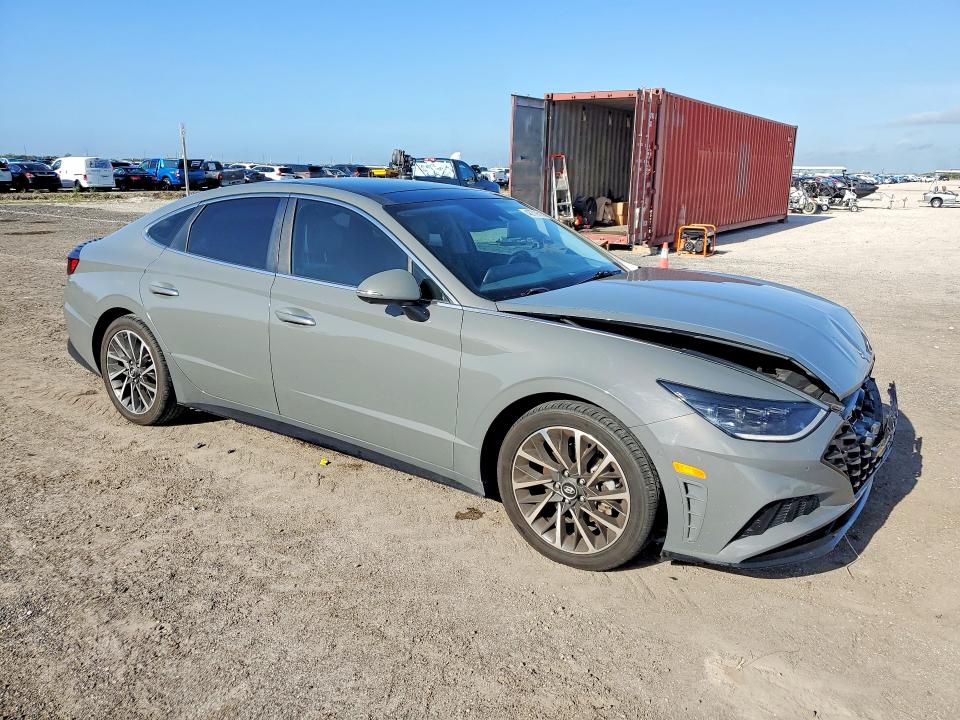 2020 Hyundai Sonata VIN 5NPEH4J29LH050604 COPART salvage auction — FRONT END, Salvage Title, sold $7,300 on 2026-07-13 (photo 4)