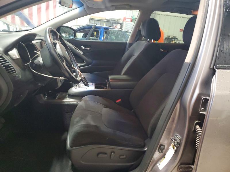 2011 Nissan Murano VIN JN8AZ1MW4BW166282 COPART salvage auction — FRONT END, Ia - Cert Of Title-Salvage Title, sold $500 on 2026-07-10 (photo 7)