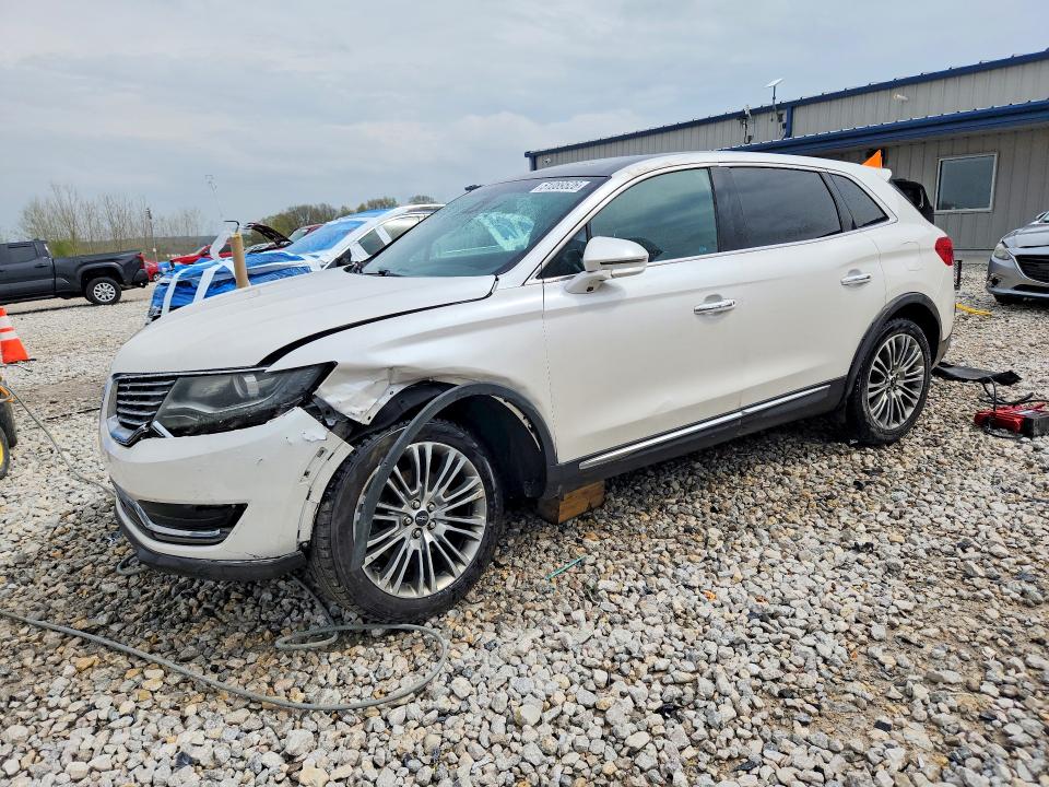 2016 Lincoln Mkx VIN 2LMPJ8LRXGBL20813 — COPART salvage auction photo