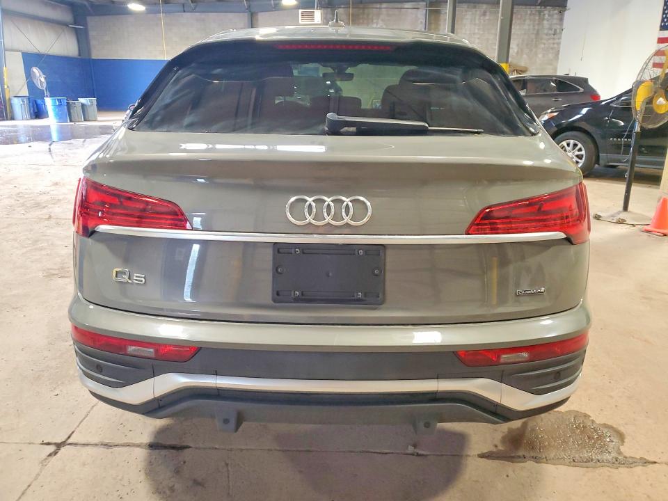 2023 Audi Q5 sportback VIN WA15AAFY8P2060199 COPART salvage auction — SIDE, DE - SALVAGE CERTIFICATE, sold $10,000 on 2026-07-29 (photo 6)