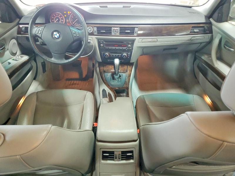 2009 BMW 3 series VIN WBAPH73599E127656 COPART salvage auction — FRONT END, Il - Salvage Certificate, sold $800 on 2026-07-16 (photo 8)