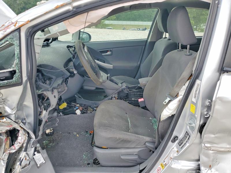 2010 Toyota Prius VIN JTDKN3DU2A1313541 COPART salvage auction — SIDE, Tx - Nonrepairable Title, sold $775 on 2026-07-14 (photo 7)