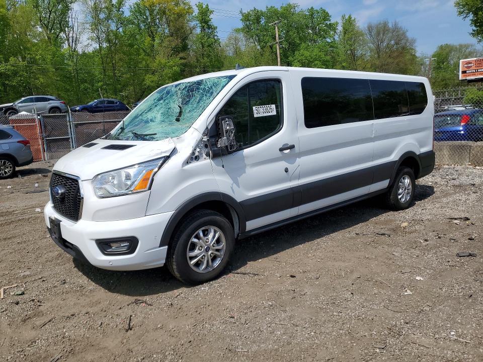 2021 Ford Transit VIN 1FBAX2Y82MKA15023 COPART salvage auction — ROOF, MD - CERT OF SALVAGE > 75% DAMAGE, sold $175 on 2026-07-09 (photo 1)