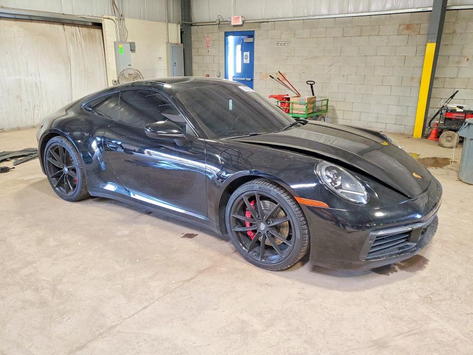 2020 Porsche 911 VIN WP0AB2A9XLS227857 COPART salvage auction — REAR END, De - Salvage Certificate, sold $27,000 on 2026-07-29 (photo 4)